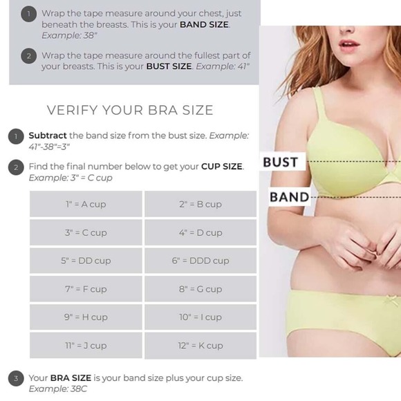 Lane Bryant Cacique Soft Knit Bra with Wireless Cup and Front Closure Womens 38C - Picture 7 of 7